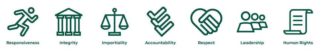 public sector values